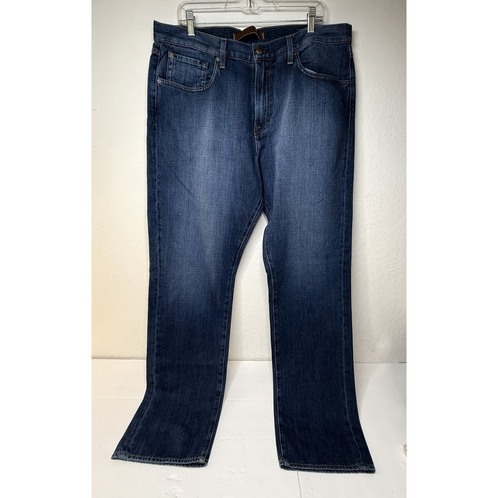 AGAVE Jeans Mens 38 Waterman Relaxed Straight USA Dark Wash Denim 38x35 New